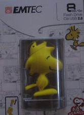 Woodstock Peanuts Charlie Brown character EMTEC flash drive 8GB USB 2.0 NEW picture