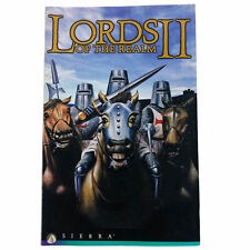Lords of the Realm II Game Manual Sierra RPG Strategy Reference Softcover VTG picture