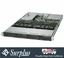 1U UXS Server X10DRU-i+ 2x E5-2690 V4 64GB DDR4 RAM 4x 10GBase-T 2x PS RAIL IPMI picture