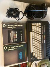 Commodore Plus 4 Computer Works Manuals Power Supply Very Clean Read picture