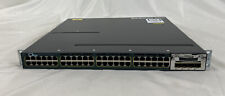 Cisco WS-C3560X-48P-S Catalyst 3560X 48P 1GbE PoE+ IP Switch 1x 750W ShipsFAST picture