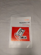 Vintage 1985 Tandy Modemfone 100 Operation Manual - Schematic Specs 28 pages picture