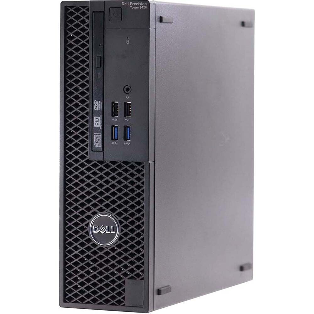 Dell Desktop Computer Intel Xeon 16GB RAM 750GB HDD Windows 10 PC AMD Graphics