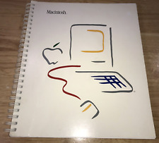 RARE 1984 Macintosh FIRST PRINT from 1983 USER MANUAL EARLY Mac 128K Model M0001 picture