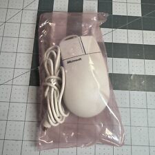 VINTAGE Microsoft Trackball Mouse 52463-OEM 2-BUTTON Port Compatible 2.1A SEALED picture