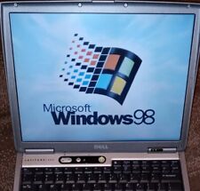 Dell Latitude D600 vintage laptop computer, 20GB HD, Windows 98 SE picture