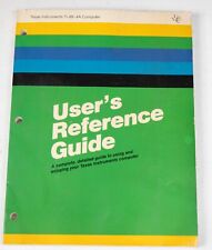 Vintage Texas Instruments TI-99/4A Computer User's Reference Guide ST534B01 picture