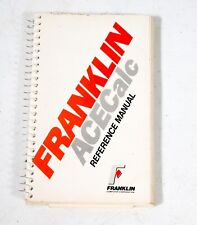 Vintage Franklin ACECalc Reference Manual 2 ST533 picture