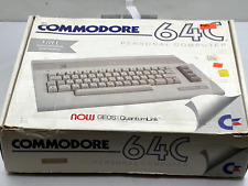 COMMODORE 64C Vintage COMPUTER In Box UNTESTED picture