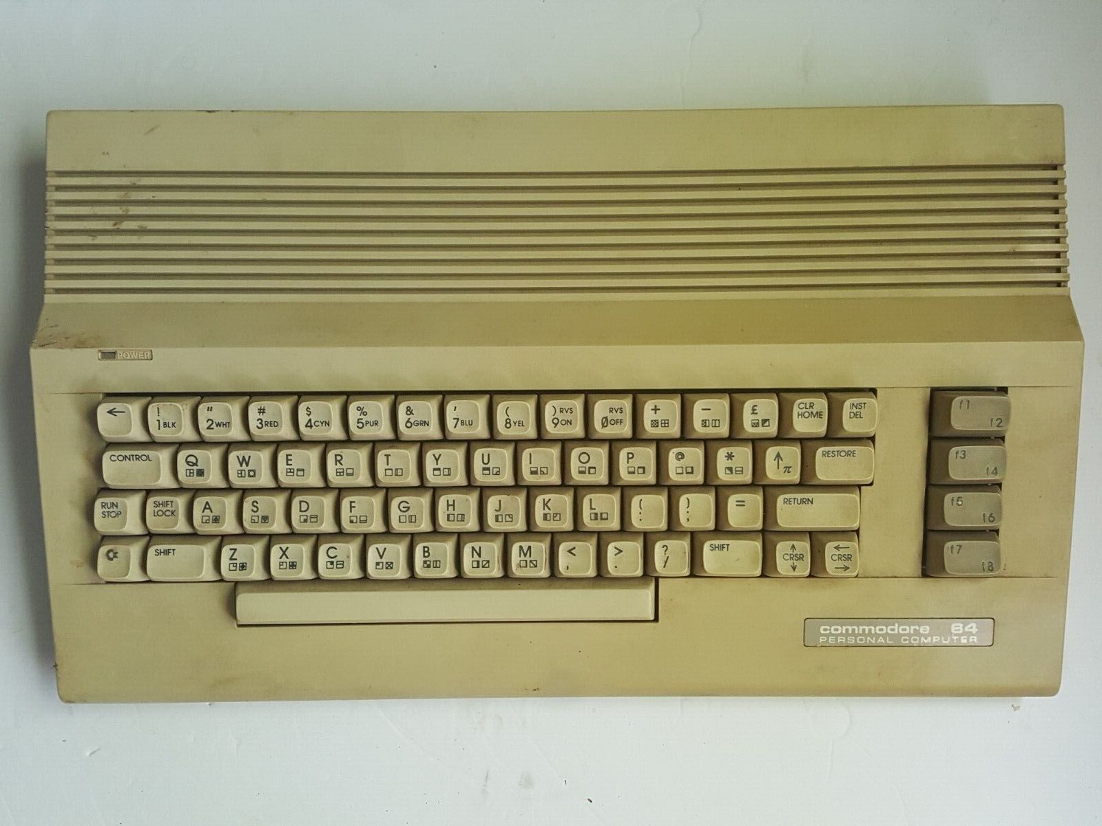 Vintage Commodore 64C  Computer Untested Parts and Repair Only