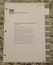 Vintage IBM 1440 Input/Output Control System Specification SRL Revision 1964 picture
