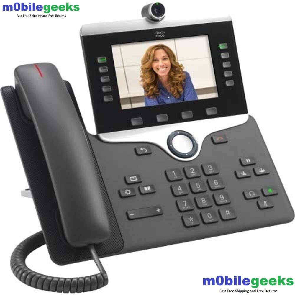 Cisco CP-8865-3PW-NA-K9= VoIP Conference Audio Video 8865 MPP Phone - New