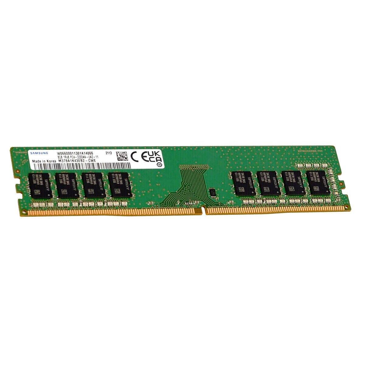 Samsung 8GB 3200MHz DDR4 UDIMM Desktop Memory RAM (M378A1K43EB2-CWE)