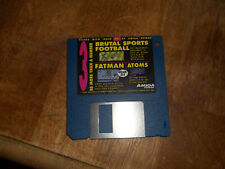 Amiga Power Magazine cover disk 31 Brutal Sports Footbal and Fatman Atoms picture