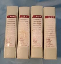 Vintage XEROX 5.25 Floppy Disk Cases Lot of (4) picture