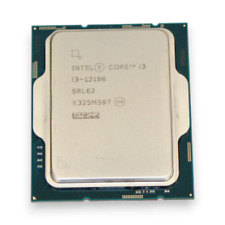 Intel Quad Core i3-12100 3.3GHz 12MB LGA1700 12th Gen. CPU Processor SRL62 picture