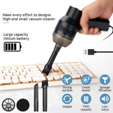 USB Portable Electric Air Duster Car Vacuum Computer Keyboard Cleaner home picture