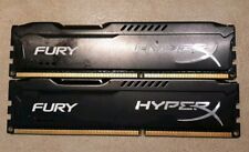 HyperX Fury RAM PC3-10600 DDR3 1333MHZ HX313C9FBK2/8 Black (QTY 2) picture