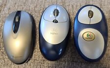 Vintage Lot Of 3 Wireless Mice No Receivers Logitech Technology Solutions  picture