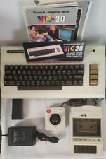 Commodore VIC-20 Computer, C2N Cassette Unit, VIC-1311 Joystick, Cables, Books picture