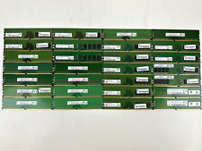 Lot of 28 8GB PC4-2666V PC4-2400T Hynix Kingston Micron DDR4 Memory Ram picture