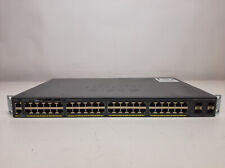 Cisco Catalyst 2960X 48 Port Gigabit Ethernet Switch 4x SFP WS-C2960X-48TS-L picture