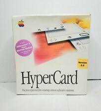 Vintage Apple HyperCard Version 2.2 Boxed Set Brand New Sealed 1993 picture
