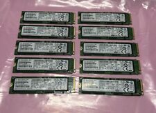 Lot of 10 Samsung MZ-VLW1280 PM961 128GB NVMe M.2 80mm Solid State Drive Tested picture