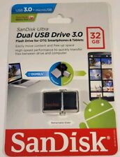 SAN DISK ULTRA DUAL USB DRIVE 3.0 FLASH DRIVE 32GB picture
