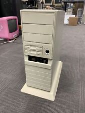 Vintage 486 Era Mid AT Computer Tower Case W/MHz Display - Unused? picture