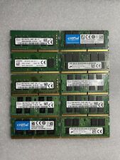 LOT OF 10 - 8GB DDR4 PC4 SO-DIMM Laptop Memory / RAM - Various Brands & Speeds picture