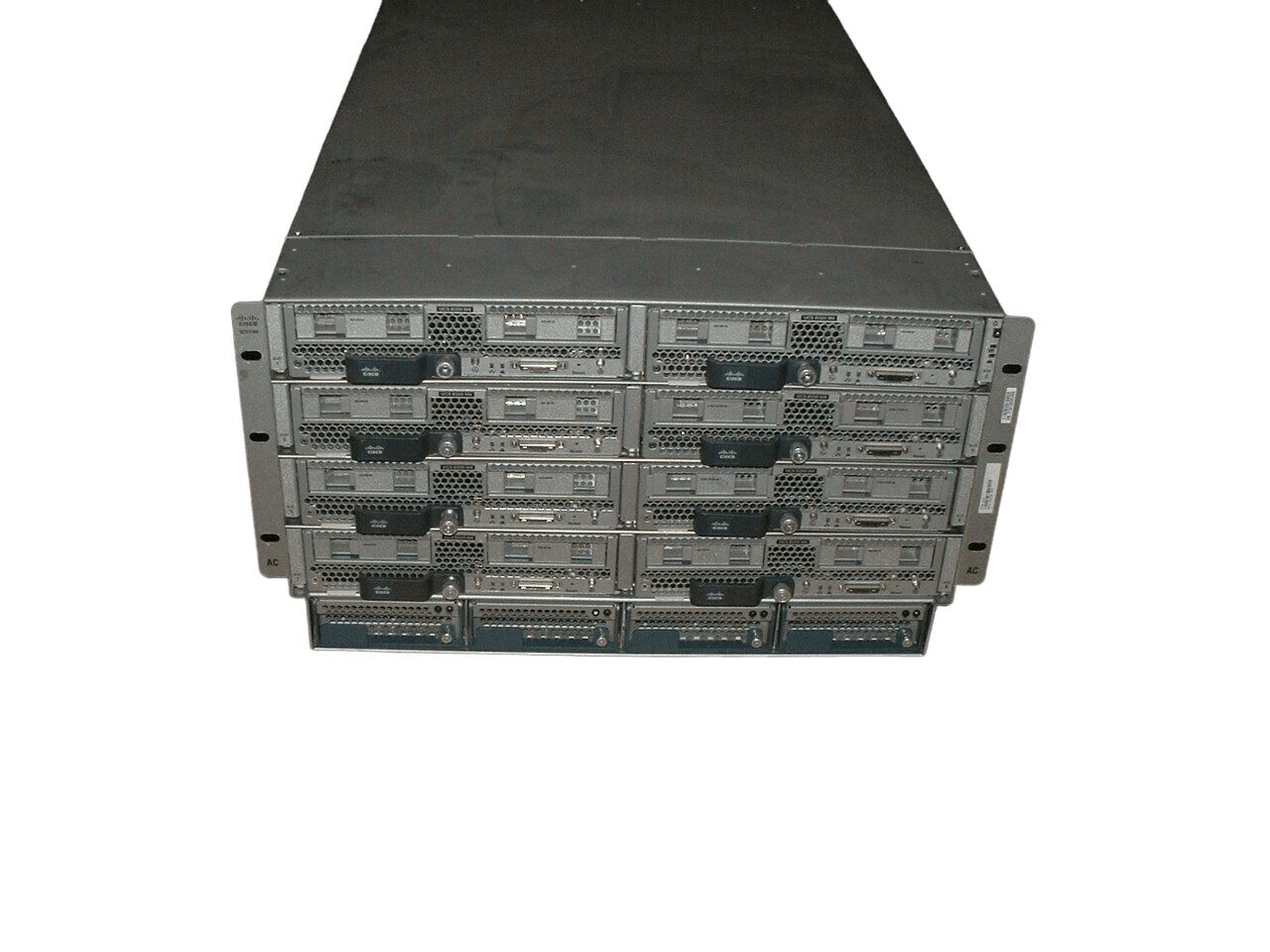 Cisco UCS 5108 Blade Server Chassis Enclosure 8x B200 M4 16x E5-2640v3 128gb
