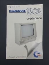 Vintage Commodore 64 / 128,   1802 Color Monitor Users Guide picture