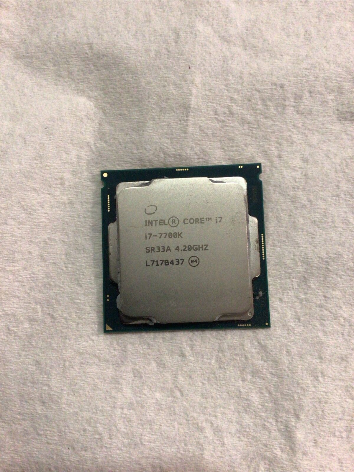 Intel Core i7-7700K. SR33A. 4.20GHZ