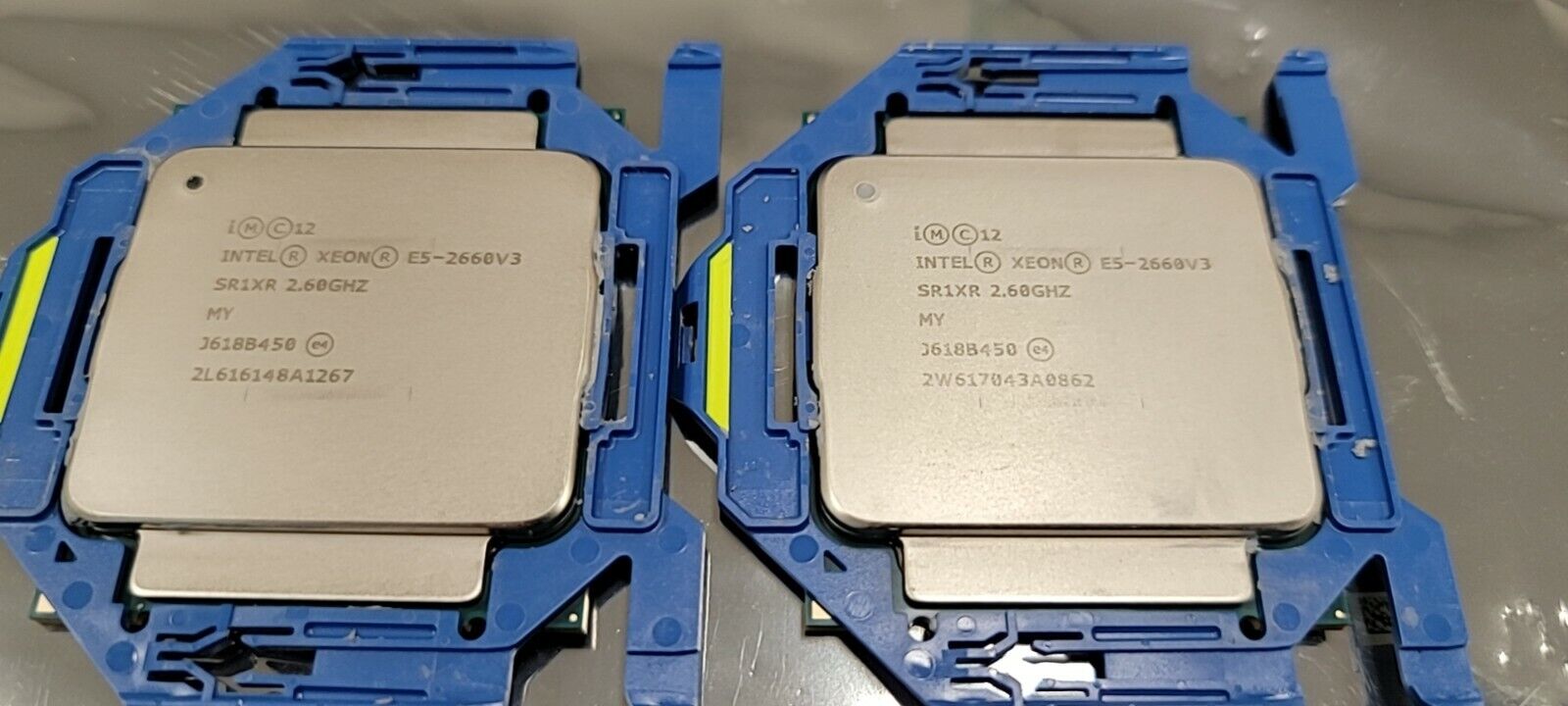 Matching Pair Intel Xeon E5-2660 V3 2.60GHz SR1XR 10-Cores LGA2011-3 Processor