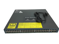 Cisco WS-C4948-S 48 Port Gigabit Ethernet Switch 1x PWR-C49-300AC WS-X4991 Fan picture