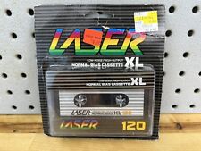 Vintage Laser Xl120 Cassette Tape Normal Bias Low Noise High Output 90s picture