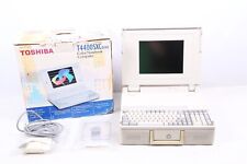 Vintage TOSHIBA T6600C Portable Laptop - Powers up to Windows Mouse and CD Tray picture