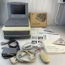 Vintage Apple Macintosh PowerBook Duo 230 M7777 w/  DuoDock II M1585 *UNTESTED* picture