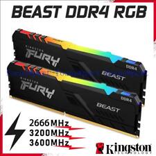 Fury Beast RGB Ram DDR4 Desktop Memory 8 GB 16 GB 32GB 2666 3200 3600 MHz 288pin picture