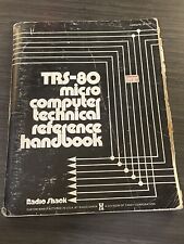 TRS-80 model 1 I Technical Reference Handbook vintage computer book manual picture