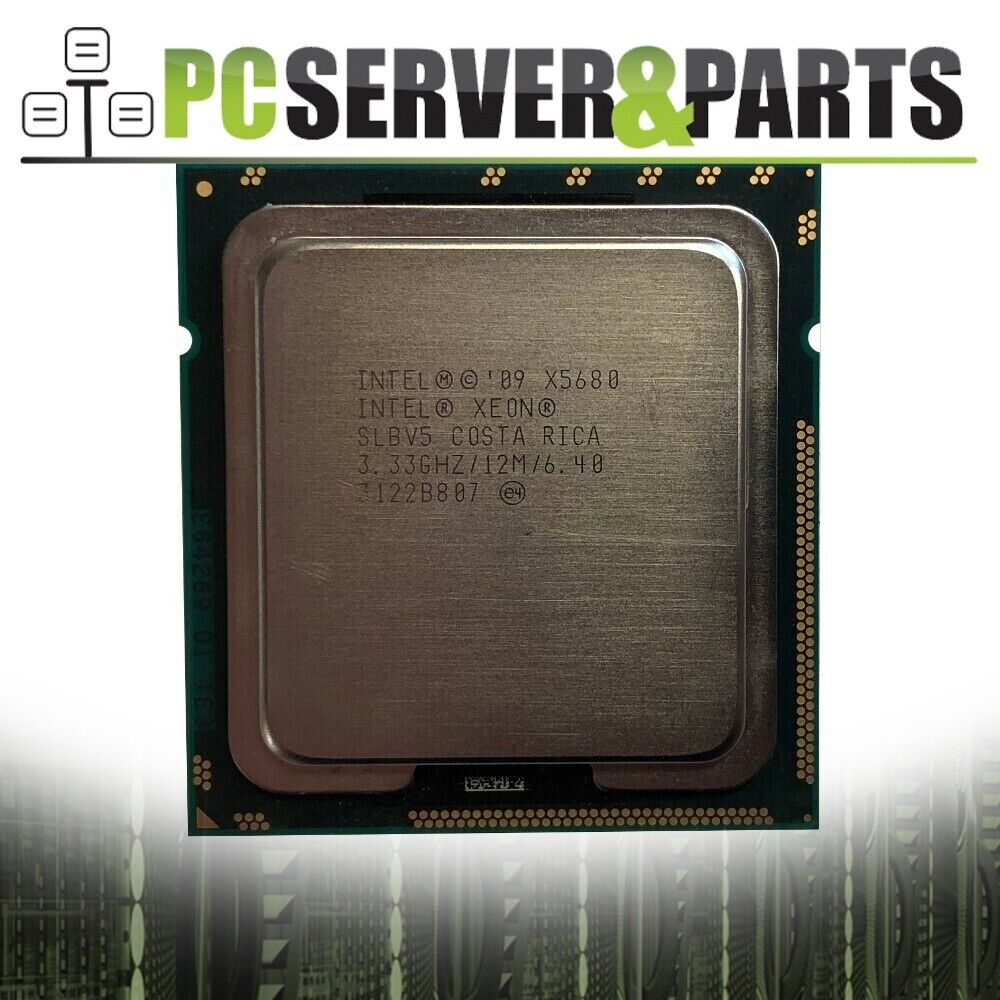 Intel Xeon X5680 SLBV5 3.33GHz 12MB LGA1366 6-Core CPU Processor