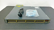 Cisco Catalyst WS-C3750E-48PD-S 48-Port Gigabit PoE Switch Bad Port picture
