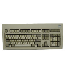IBM Vintage 1986 Square Logo Model M Clicky Spring Keyboard #1390131 picture