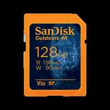 SanDisk 128GB Outdoors 4K SD UHS-I SDXC Memory Card - SDSDXWA-128G-GN6VN picture