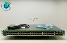 Cisco WS-C2960S-48LPS-L 48 Ports PoE+ 2960S Gigabit Switch - WITH C2960S-STACK picture