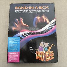 Vintage Band In A Box 6.0 Retail Copy For IBM PC With Power Tracks Pro picture