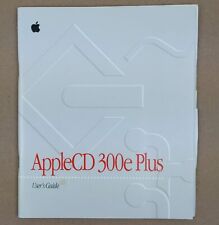 AppleCD 300e Plus User's Guide ~ Apple Macintosh Book, Vintage MAC picture