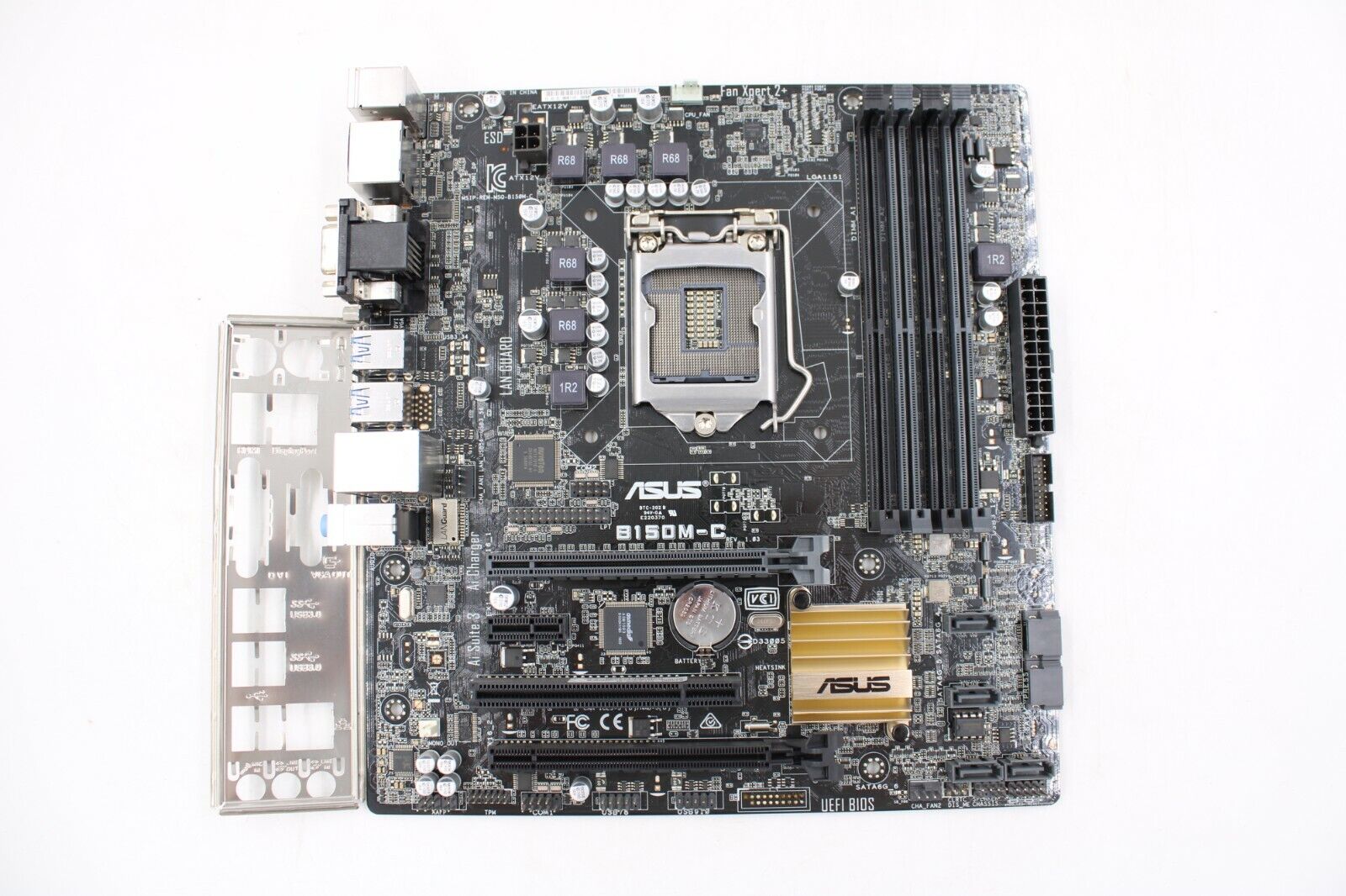 Asus B150M-C LGA 1151 DDR4 Micro ATX Desktop Motherboard W/IO Shield 