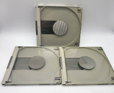 CD ROM Cartridge Drive Caddy Vintage Apple Holder Case Load Tray (3PK BUNDLE) picture